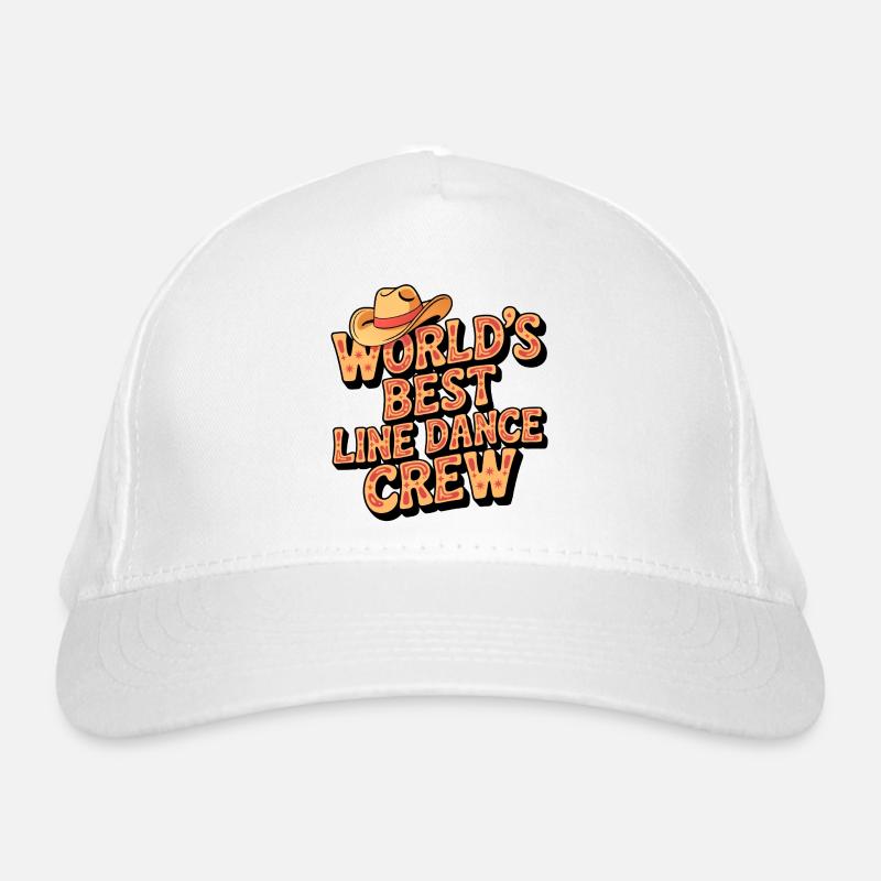 Weltbeste Line-Dance Crew Bio-Baseballkappe