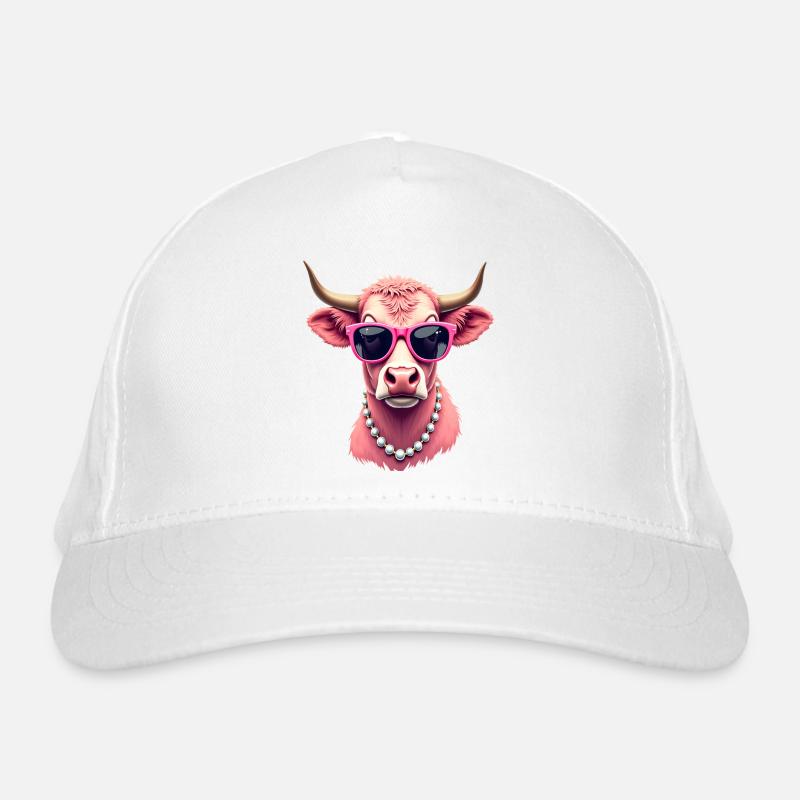 Kuh Bio-Baseballkappe