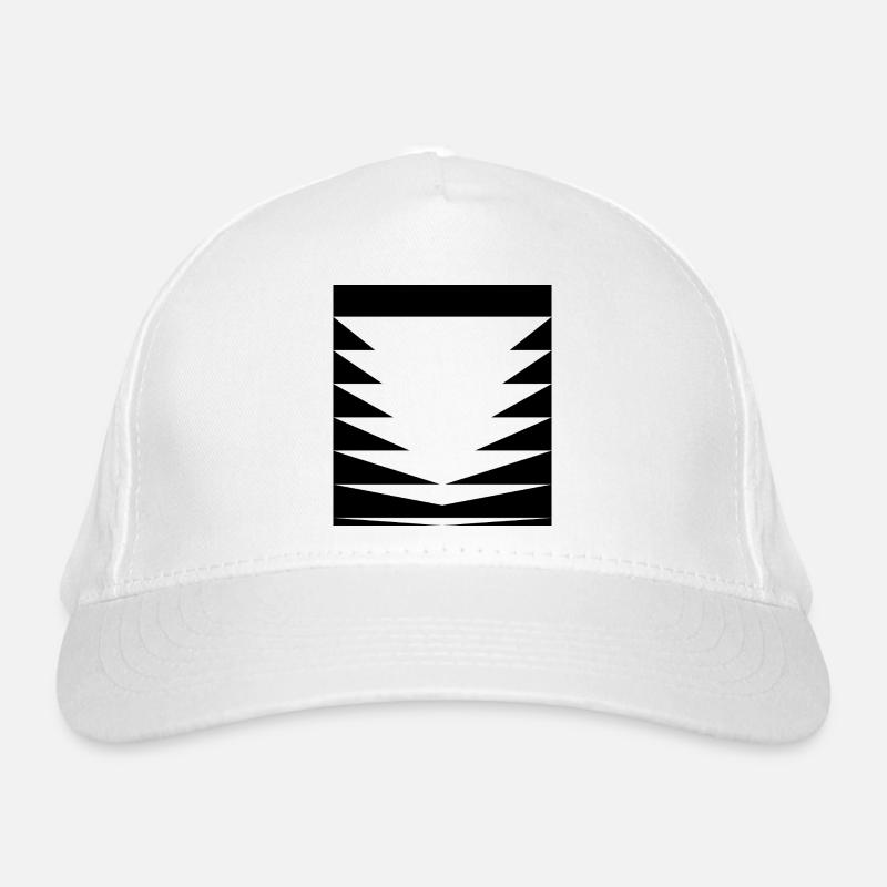 Conception du motif triangle Casquette classique bio