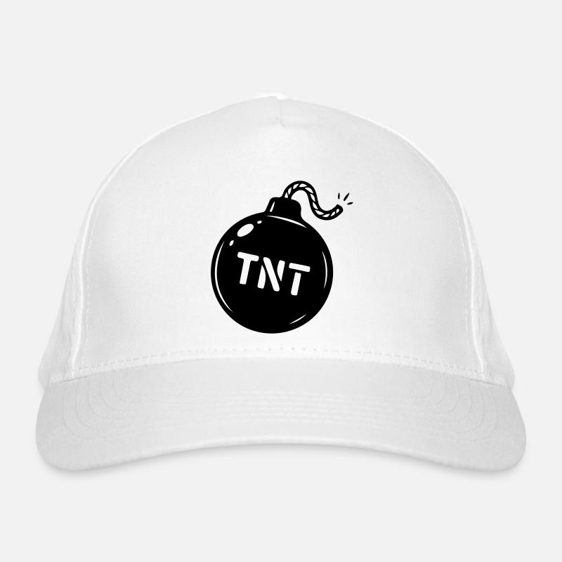 Symbole TNT de la bombe Casquette classique bio