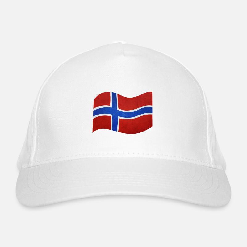 Drapeau de la Norvège Casquette classique bio
