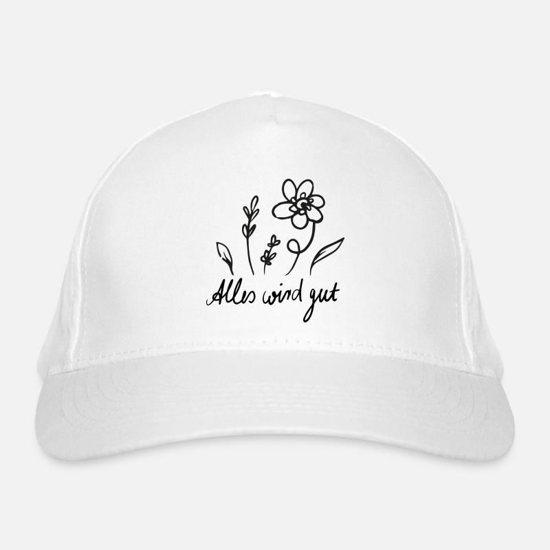Everything's going to be alright Organic Baseball Cap