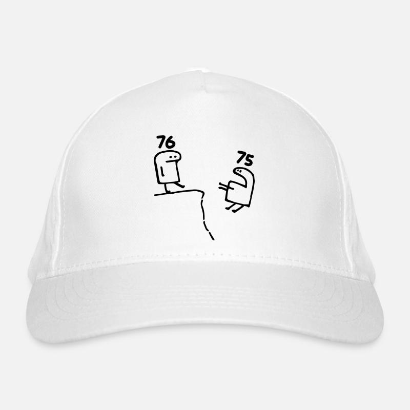 76 Years - 76th Birthday Fun 76 Year Old Gift Organic Baseball Cap