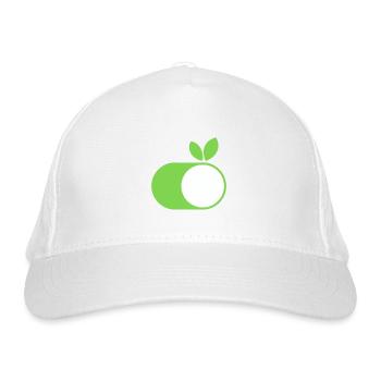 Sustainability - Organic Baseball Cap - white - Front