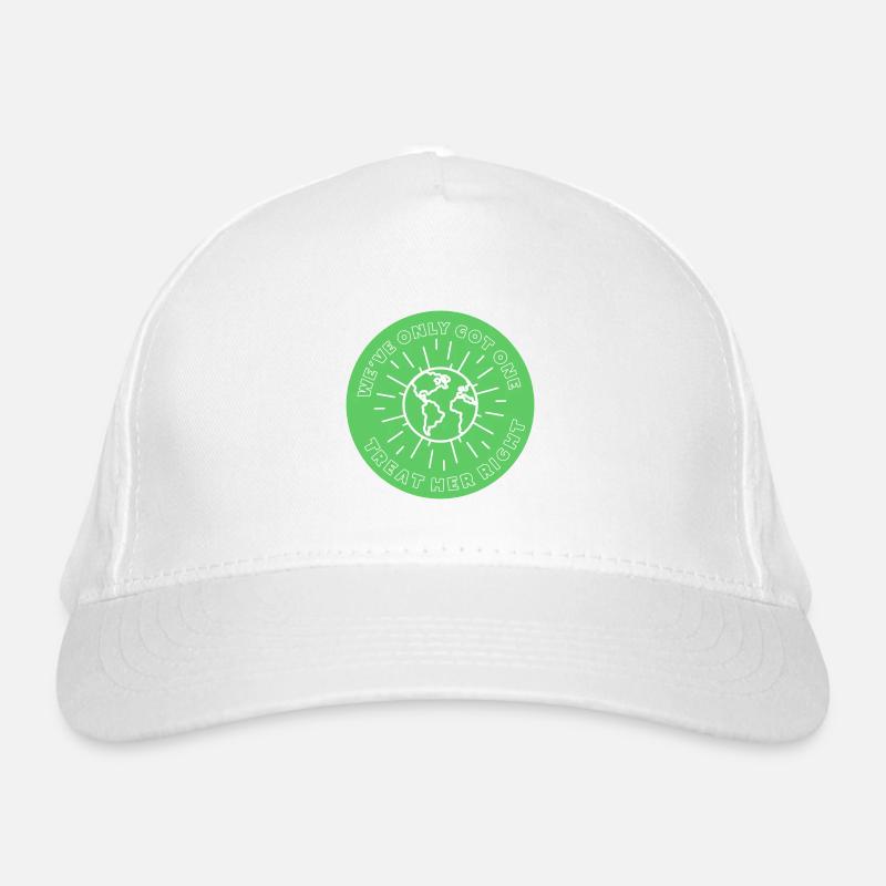 Pas de planète B Casquette classique bio