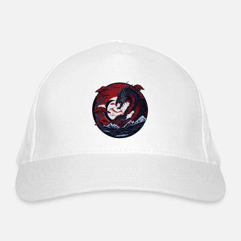Eternal dragon Organic Baseball Cap