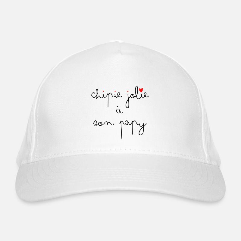 Chipie jolie à son papi Casquette classique bio