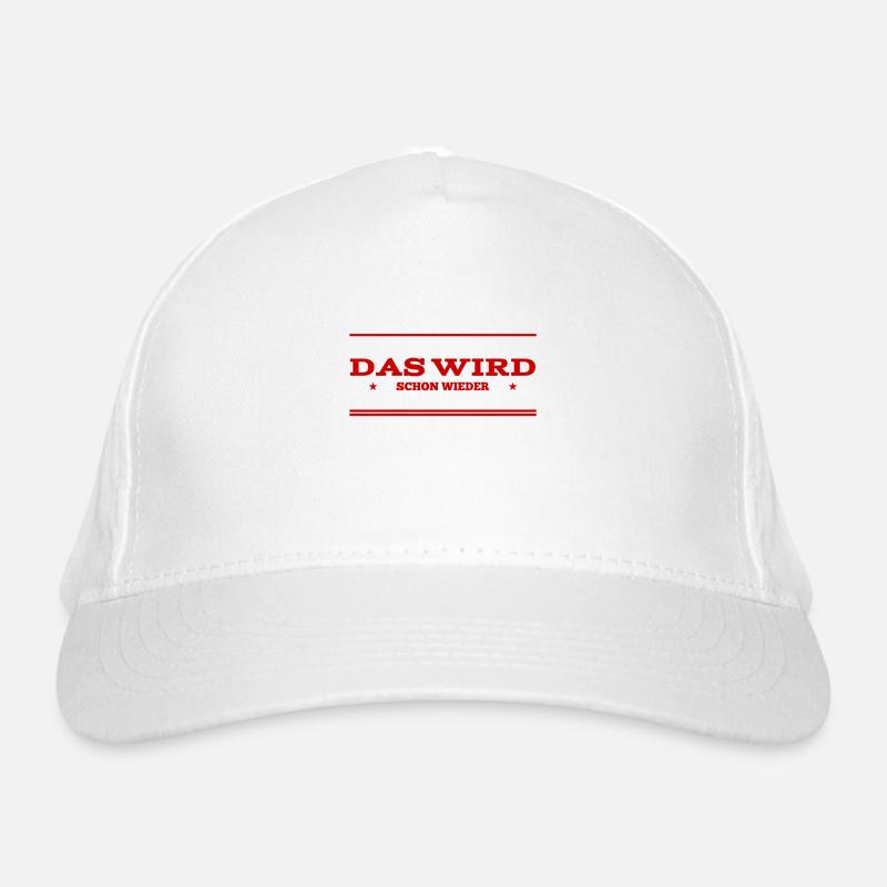 Kopf hoch Bio-Baseballkappe