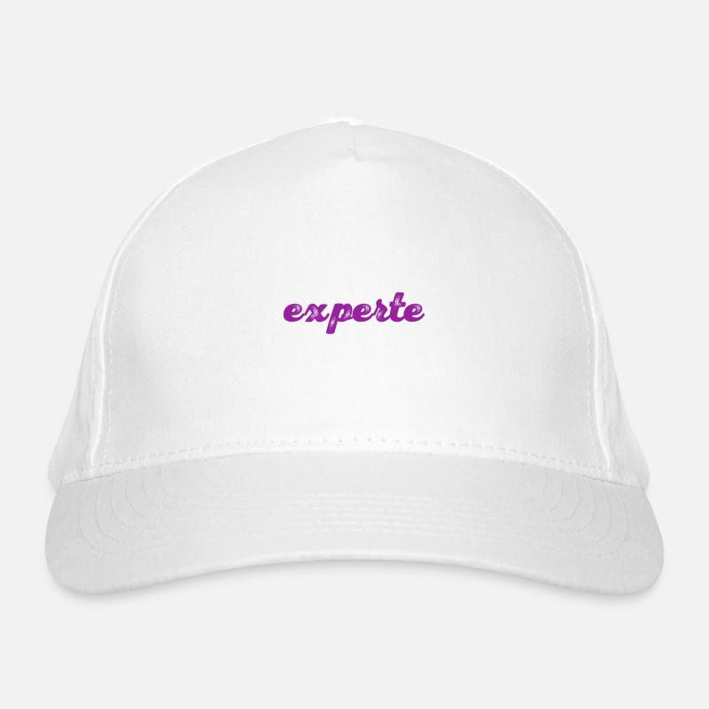 so sieht ein Experte aus Bio-Baseballkappe