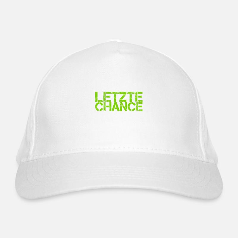 letzte Chance Bio-Baseballkappe