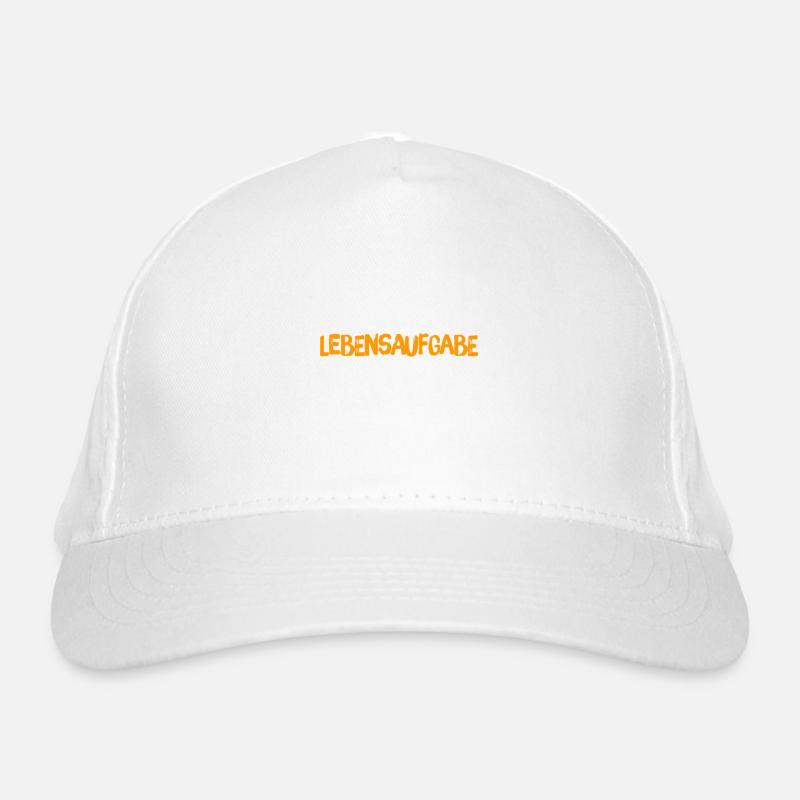 ich habe eine Lebensaufgabe Bio-Baseballkappe