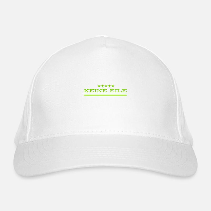 alles in meiner Geschwindigkeit Bio-Baseballkappe