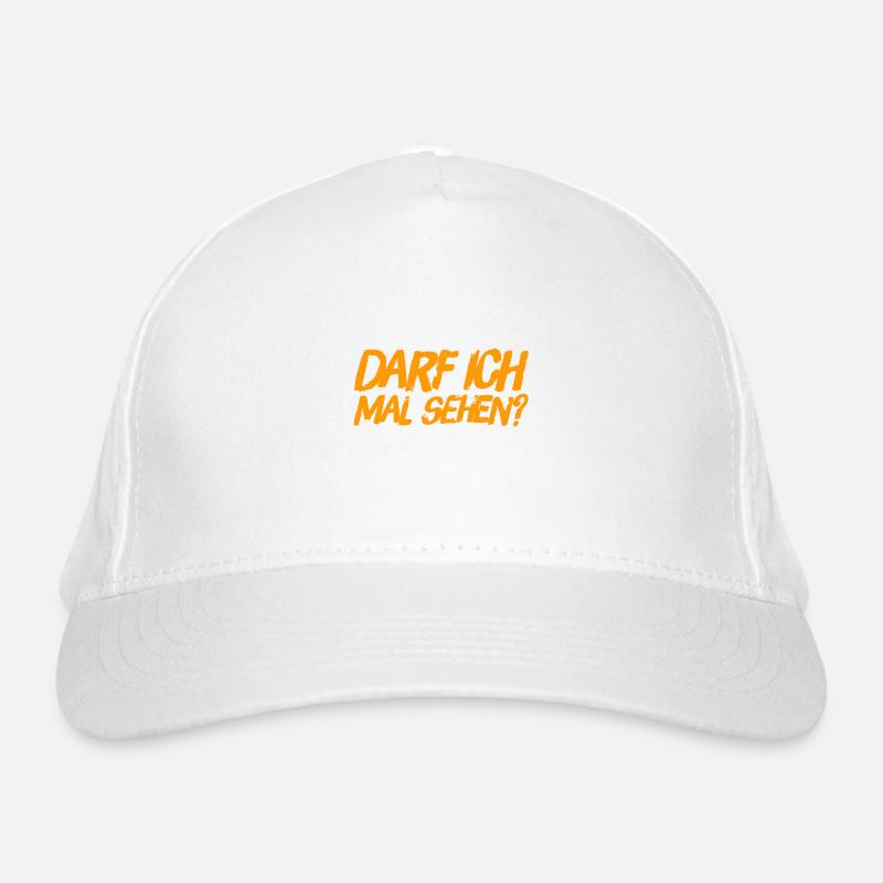 zeigst du es mir? Bio-Baseballkappe