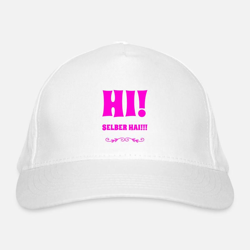 hallo Bio-Baseballkappe