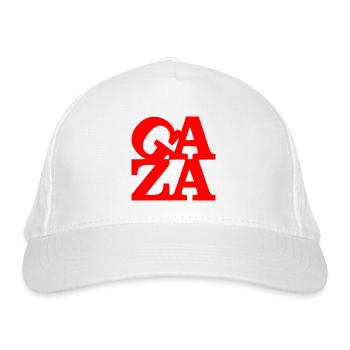 Gaza - Organic Baseball Cap - white - Front