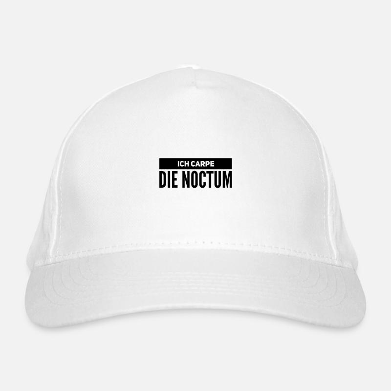 so sieht eine Nachteule aus Bio-Baseballkappe