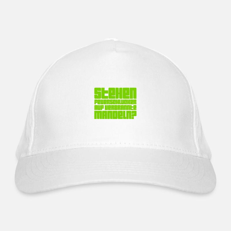 was mögen Feuerschlucker? Bio-Baseballkappe