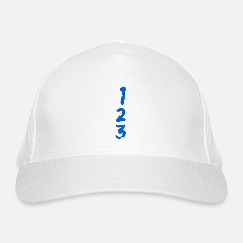 erstens, zweitens und drittens Bio-Baseballkappe