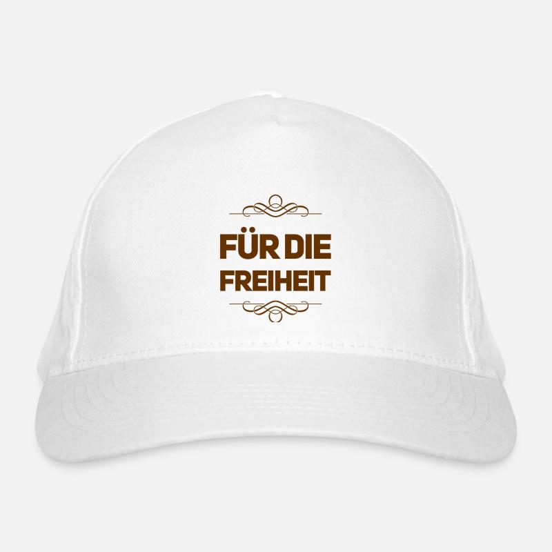 Je me bats pour la liberté Casquette classique bio