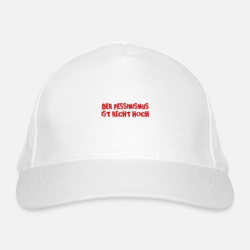 Je suis pessimiste Casquette classique bio