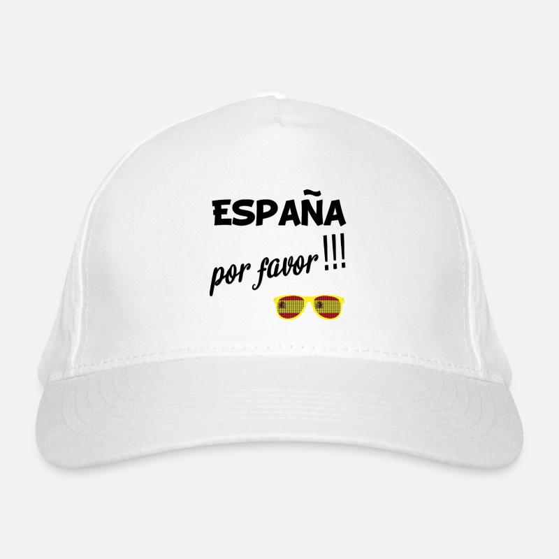 Espagne s'il vous plaît ! Casquette classique bio