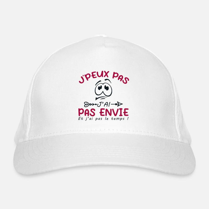 Je Peux Pas J'ai Pas Envie Casquette classique bio