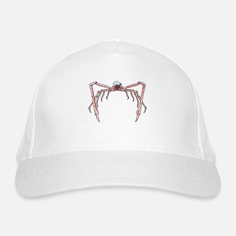 spider crab sailor sailor crustaceans crab Organic Baseball Cap
