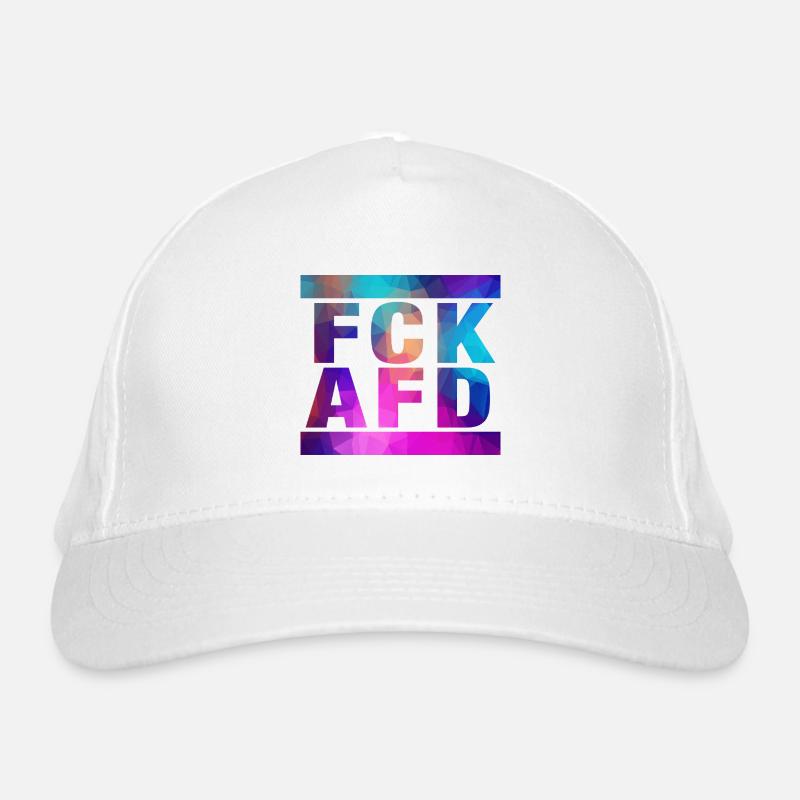 FCK AFD - Setting an example against the right, against Nazis Organic Baseball Cap