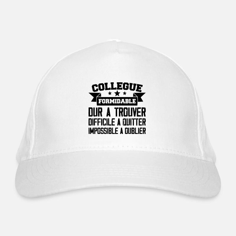 Collègue Formidable Dur à Trouver Casquette classique bio