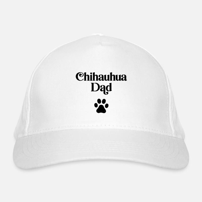 Papa Chihuahua Casquette classique bio