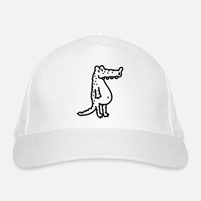 Krokodil - Line Bio-Baseballkappe