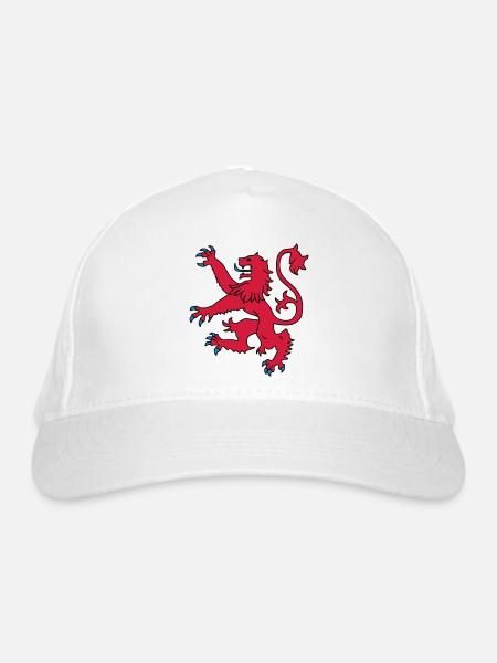 Scottish Lion - Organic Baseball Cap - white - Front