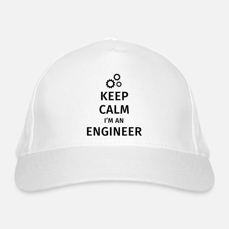 Keep Calm I'm an Engineer Bio-Baseballkappe