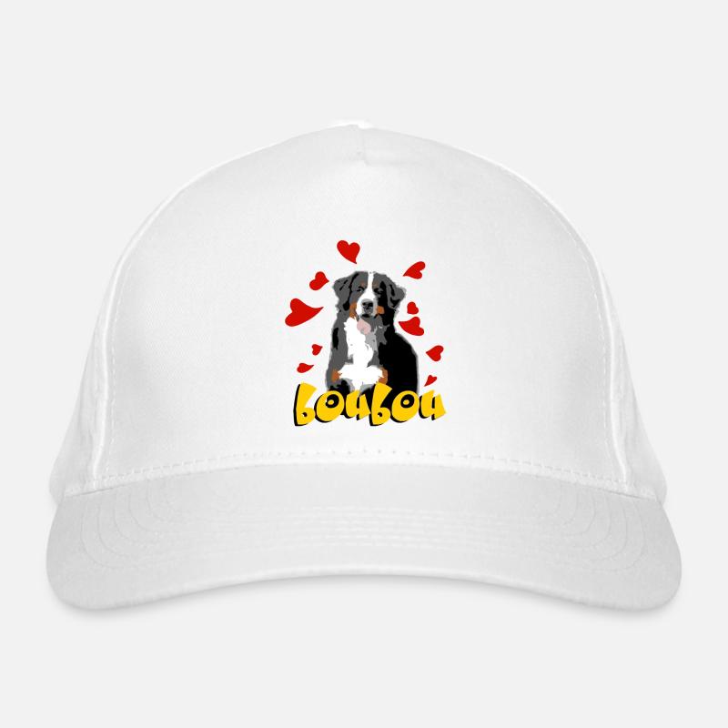 bernese mountain dog Organic Baseball Cap
