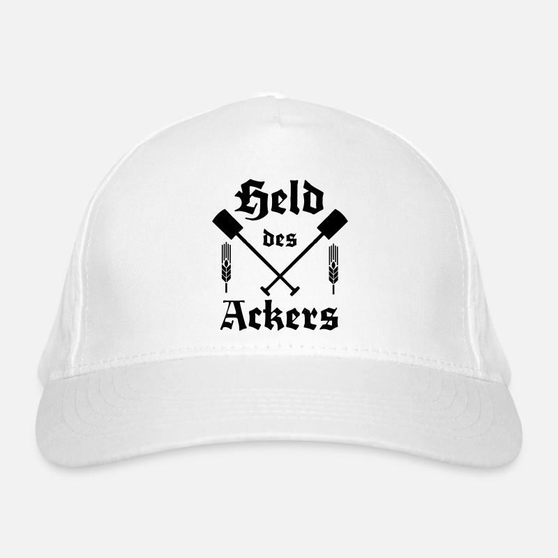 Held des Ackers Spaten Bio-Baseballkappe