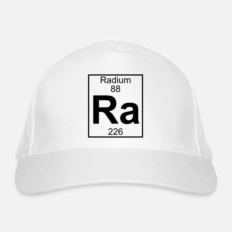Radium (Ra) (element 88) Organic Baseball Cap