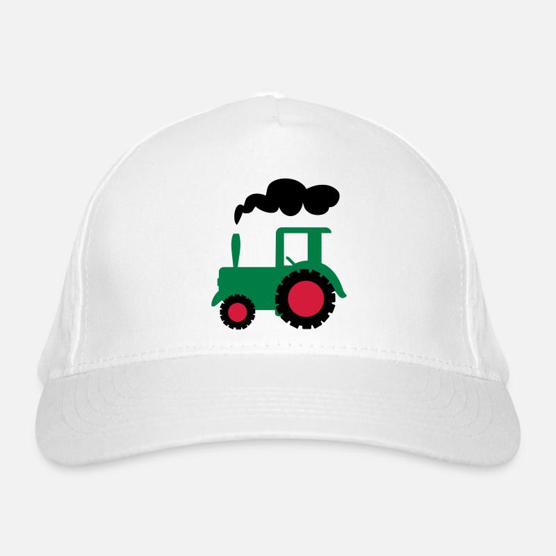 tractor Organic Baseball Cap
