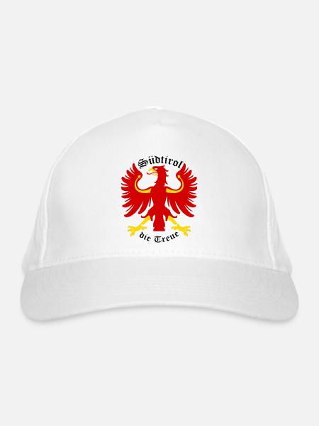 Südtirol - Bio-Baseballkappe - Weiß