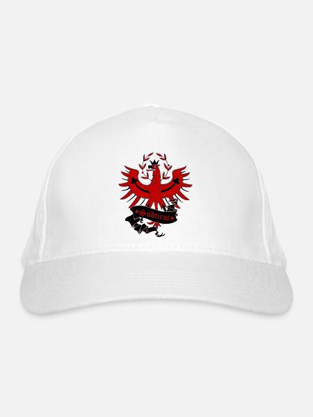 Südtirol - Bio-Baseballkappe - Weiß