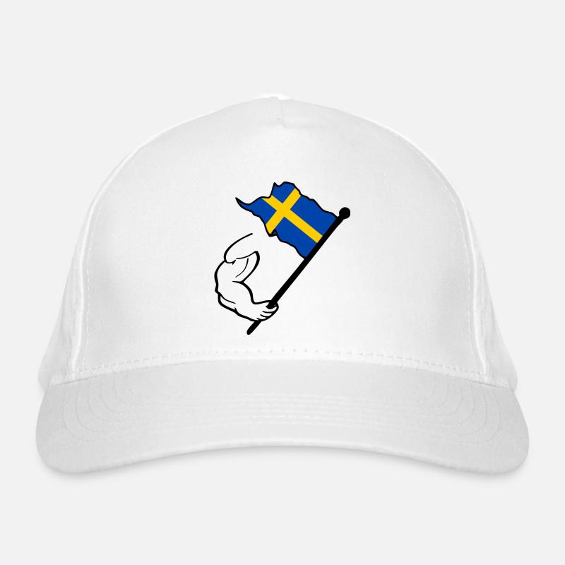 Drapeau suède Casquette classique bio