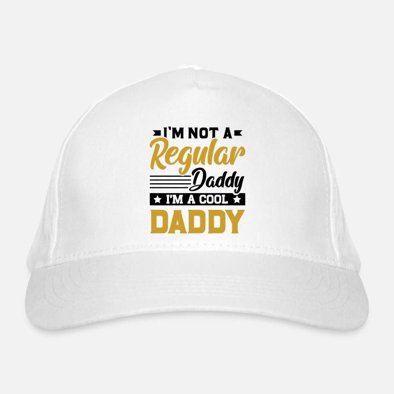 Ich bin kein normaler Papa. Ich bin ein cooler Papa Bio-Baseballkappe