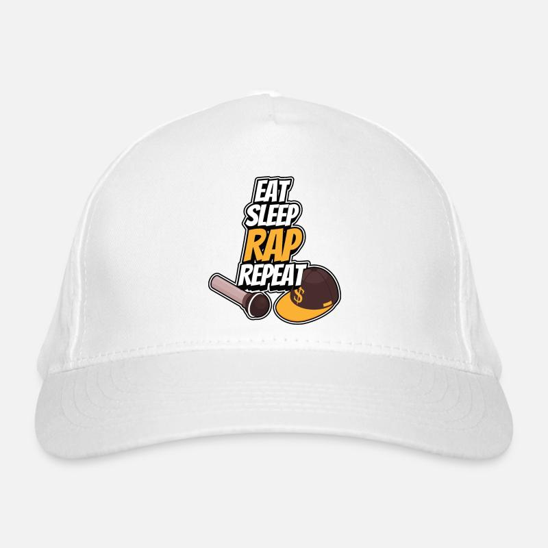 Eating - Sleeping - Rapping - Repeating Organic Baseball Cap