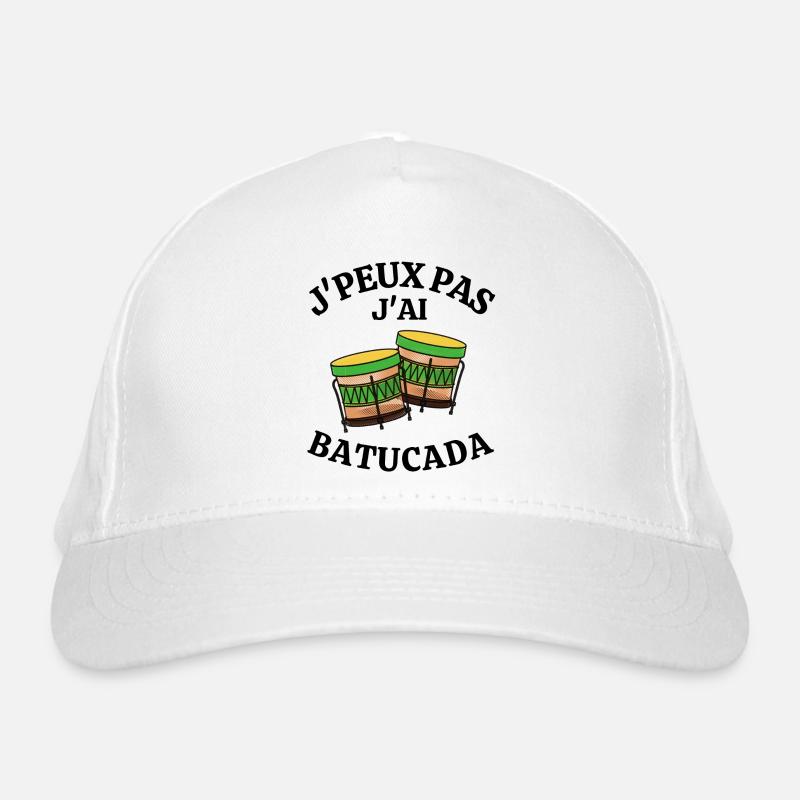 batucada, Brésil, carnaval de rio, samba Casquette classique bio