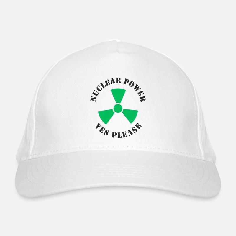 Nuclear Power, Yes Please, Nuclear Energy Organic Baseball Cap