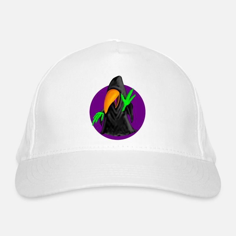 Perruche noire ( Logo ) Casquette classique bio