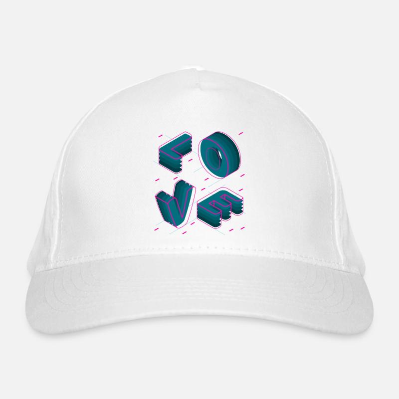 Graphique LOVE Casquette classique bio