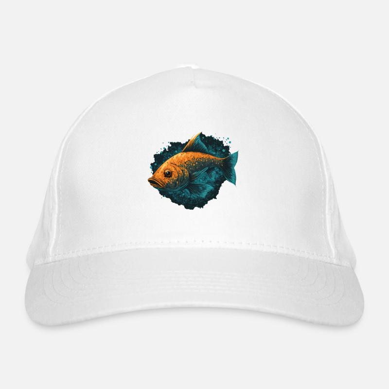 Fish Head Organic Baseball Cap