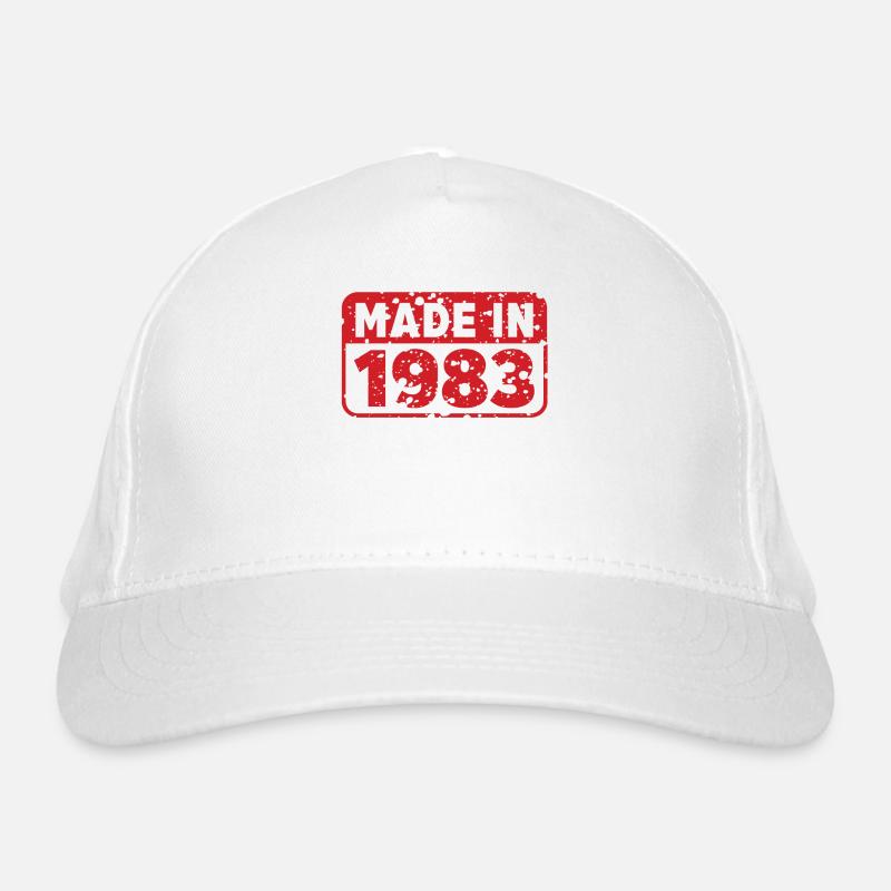 Fabriqué simplement en 1983 Casquette classique bio