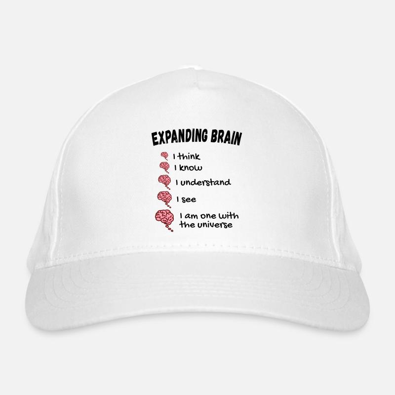 Expanding Brain Meme Organic Baseball Cap