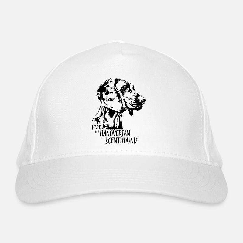 Aimé par un chien de lévrier hanovrien Chien Disant Chiens Casquette classique bio